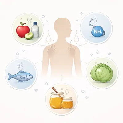 Запах пота и болезни